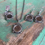 Sterling Silver Square Widow’s Mite