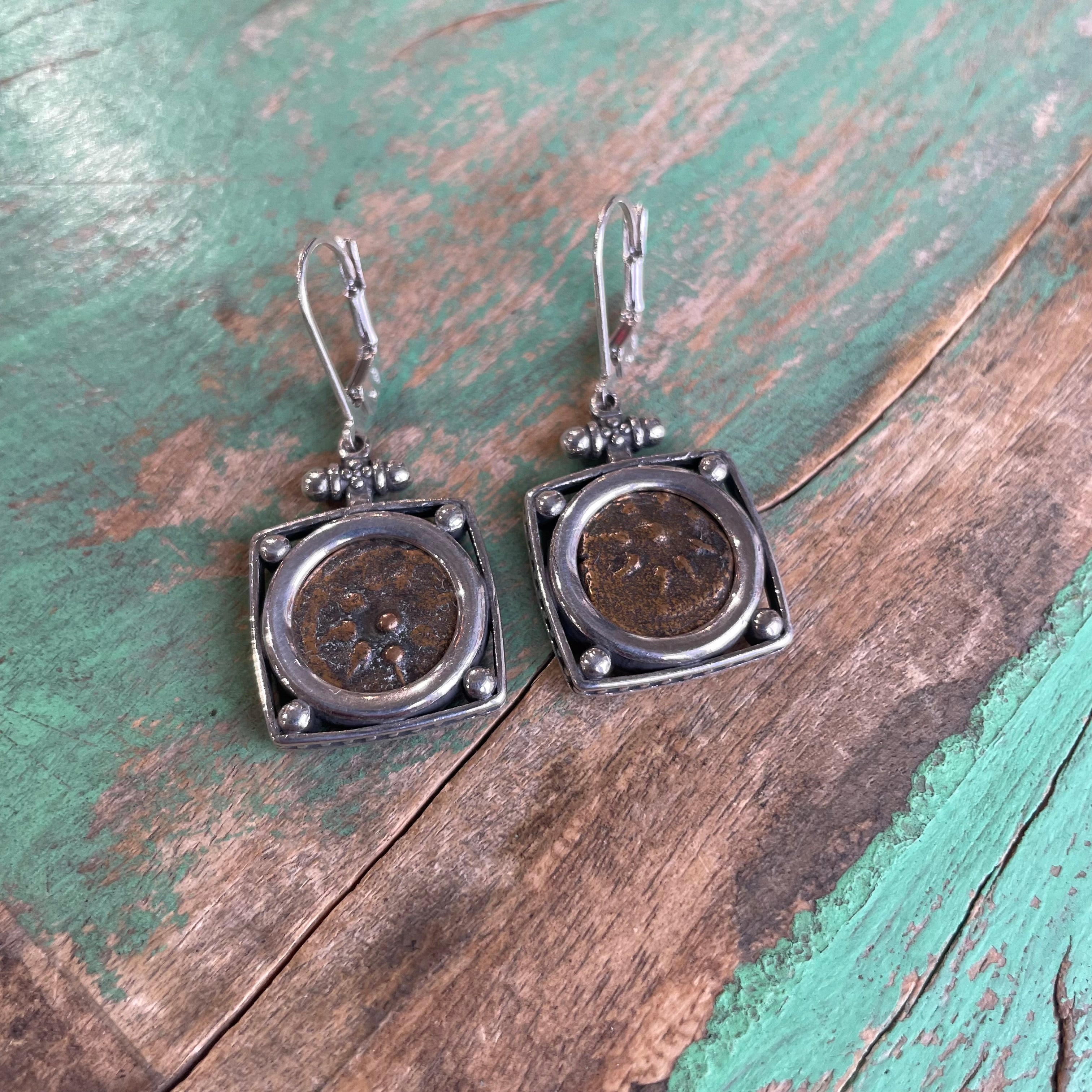 Sterling Silver Square Widow’s Mite