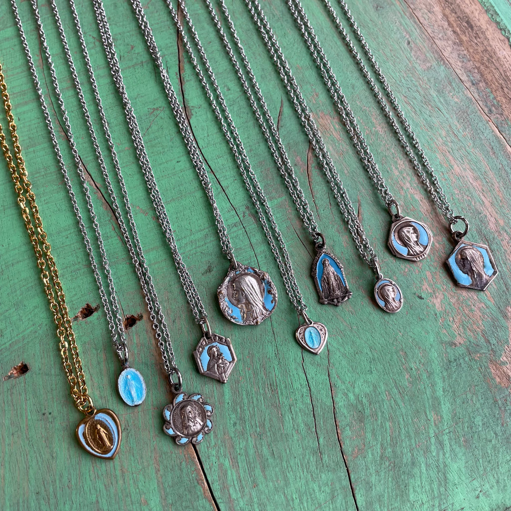 Vintage Medal Necklaces