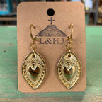 Long Lasting Sacred Heart Necklace or Earrings