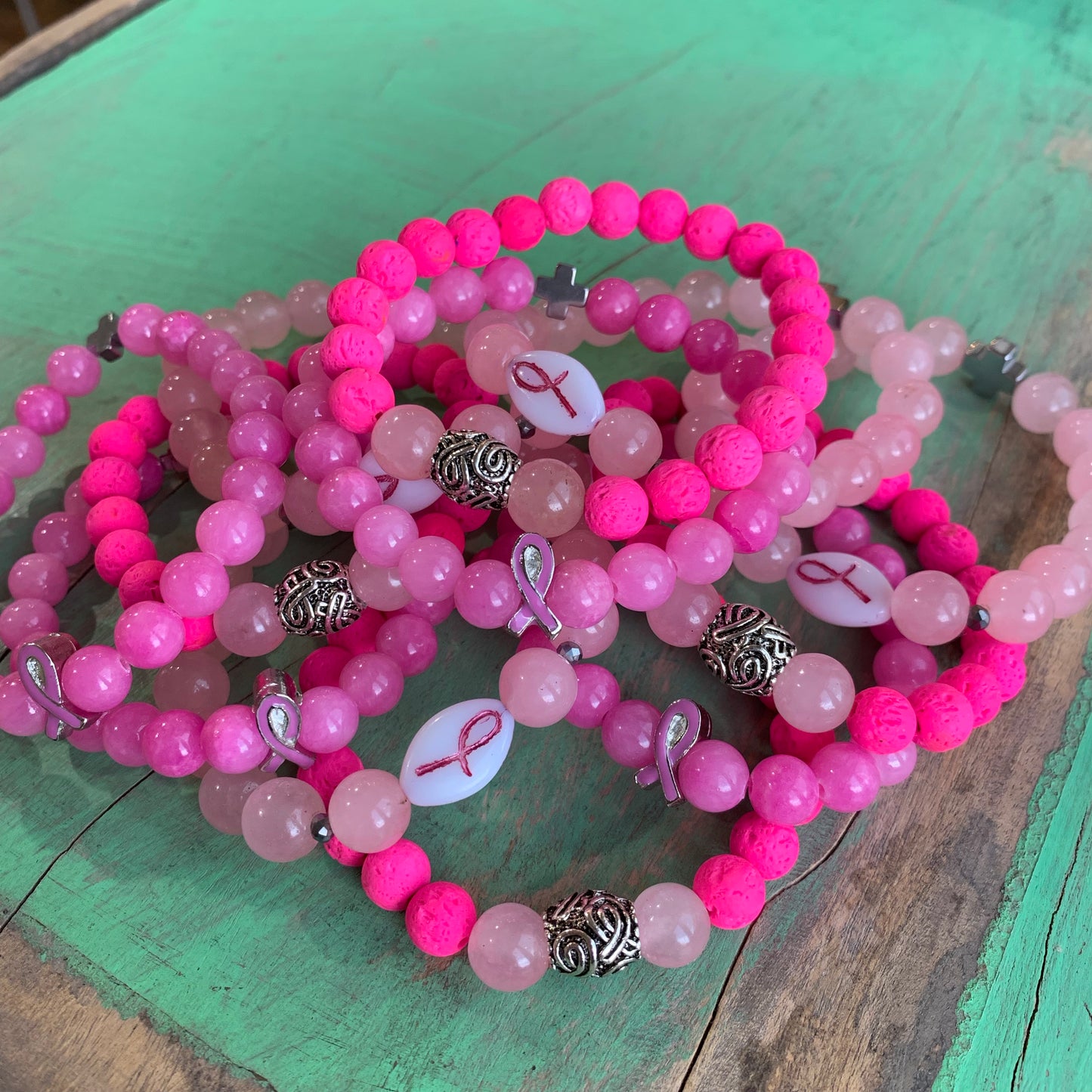 Breast Cancer Awareness Bracelets