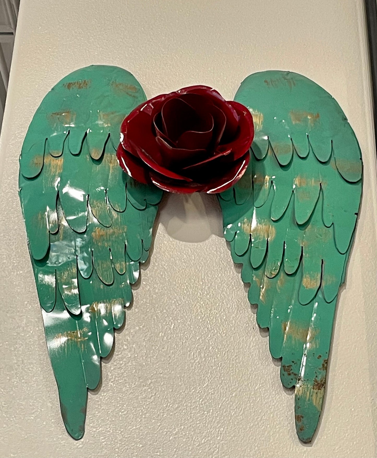 Angel Wings with Rose