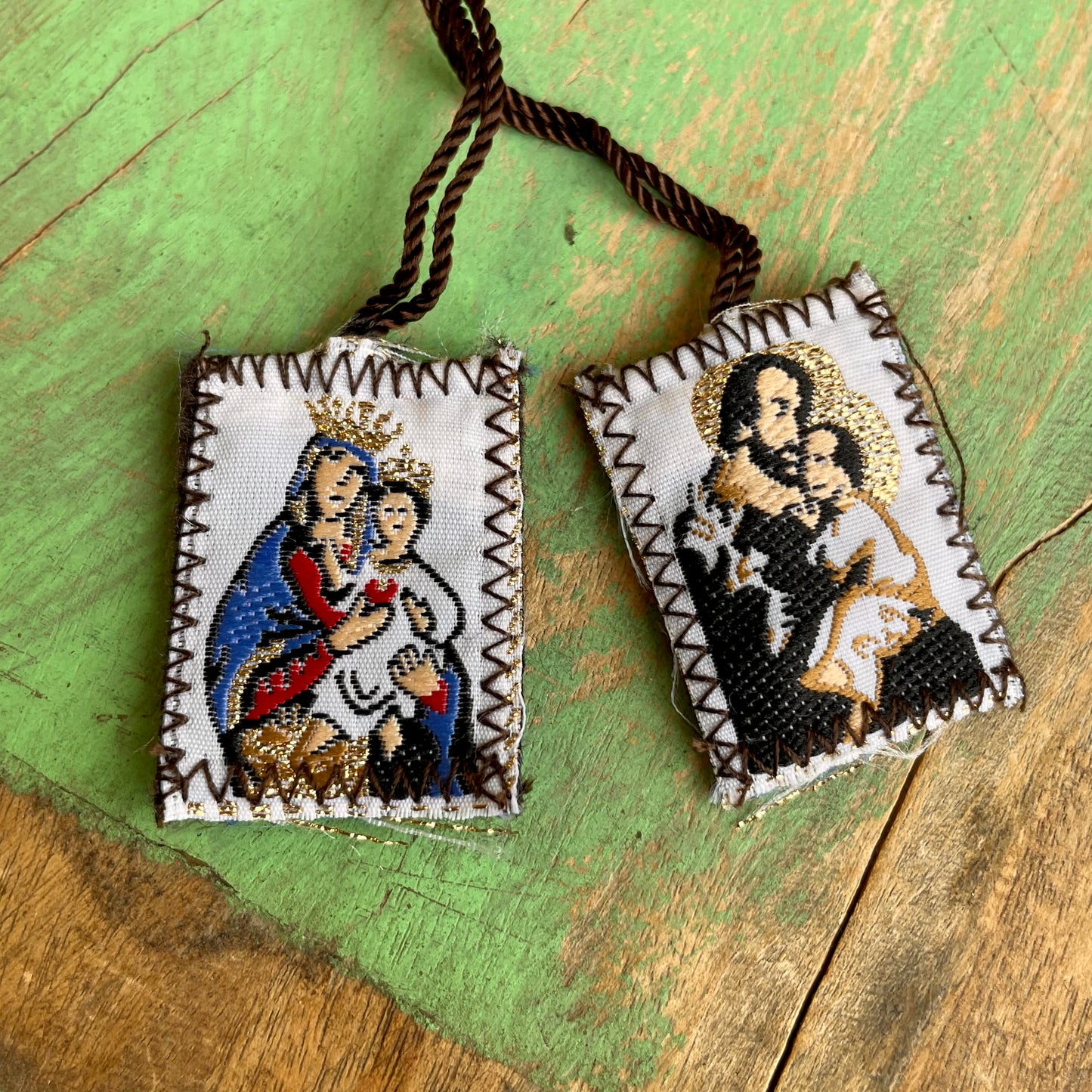 Brown St Joseph Scapular