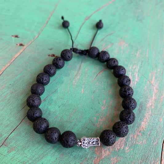 St Jude Lava Adjustable Bracalet