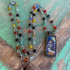 Lydia’s Art Rectangular Necklace