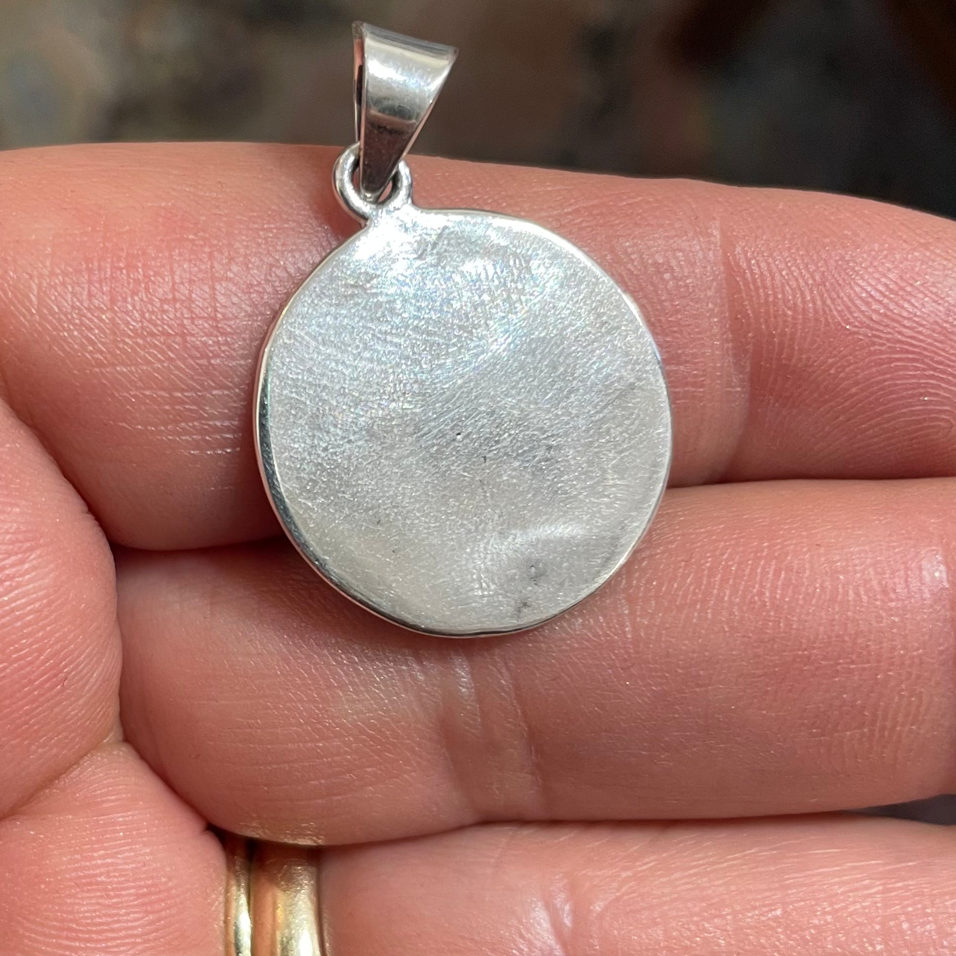 Sterling Silver OLG Medallion