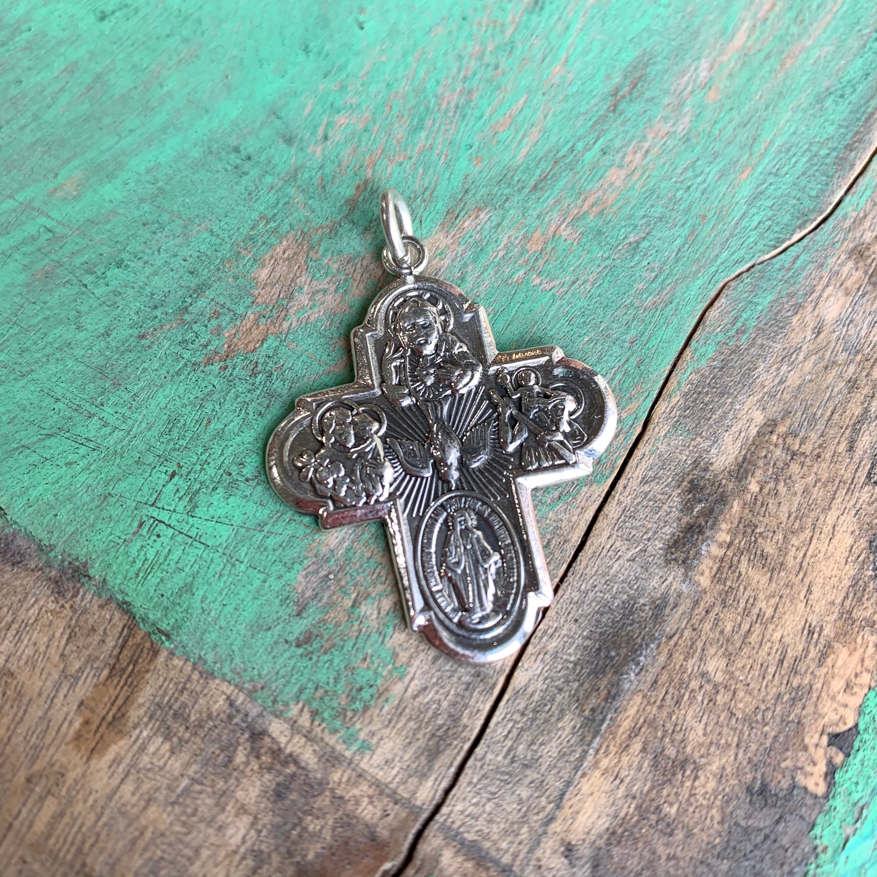 Sterling Silver 5 Way Cross