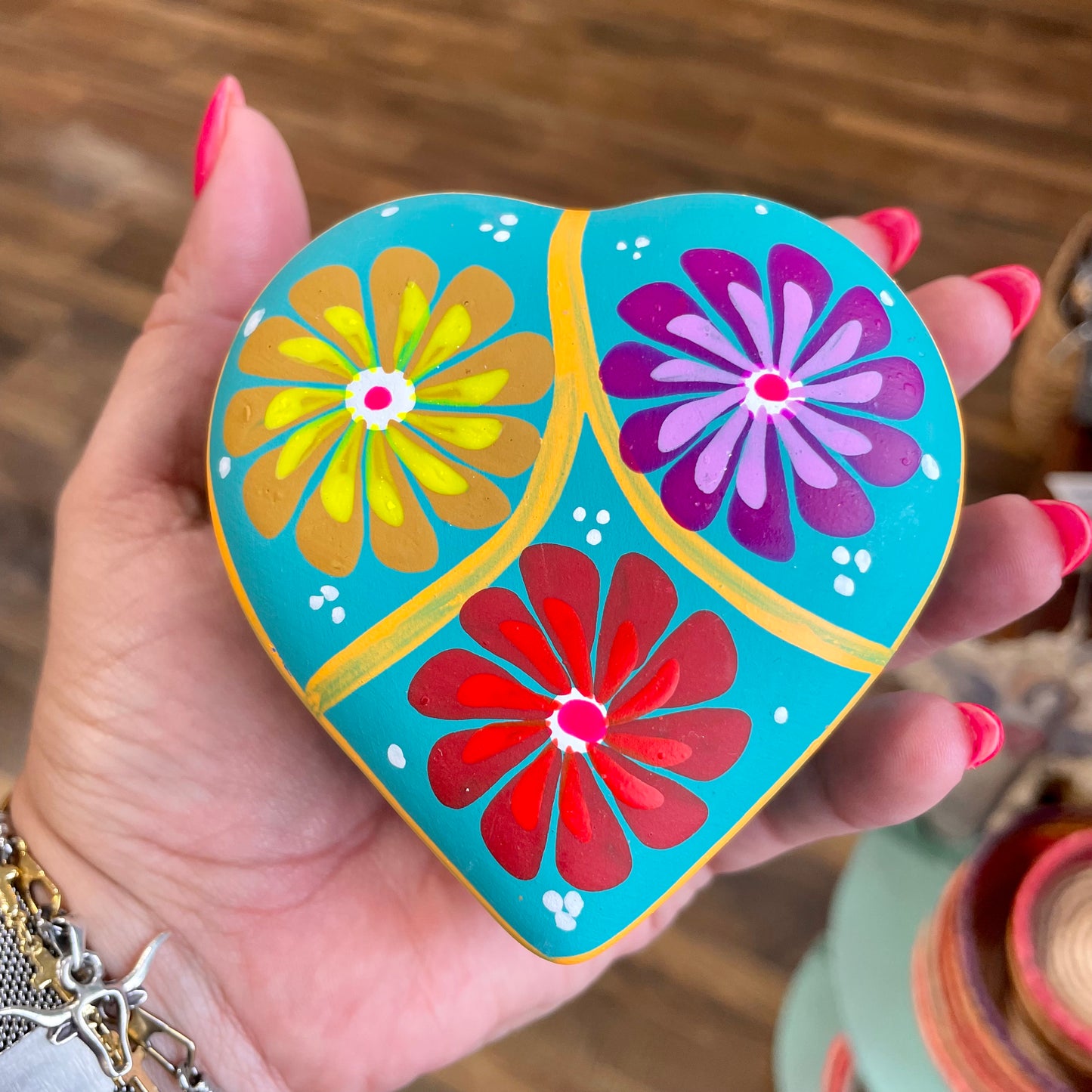 Ceramic Heart Box