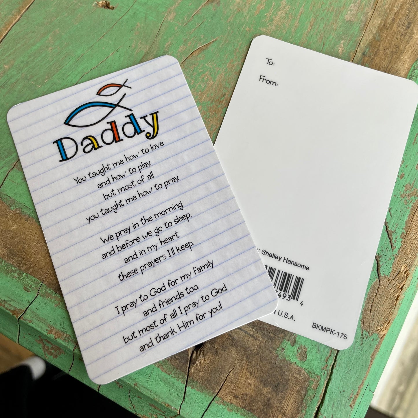 Daddy Gift Card