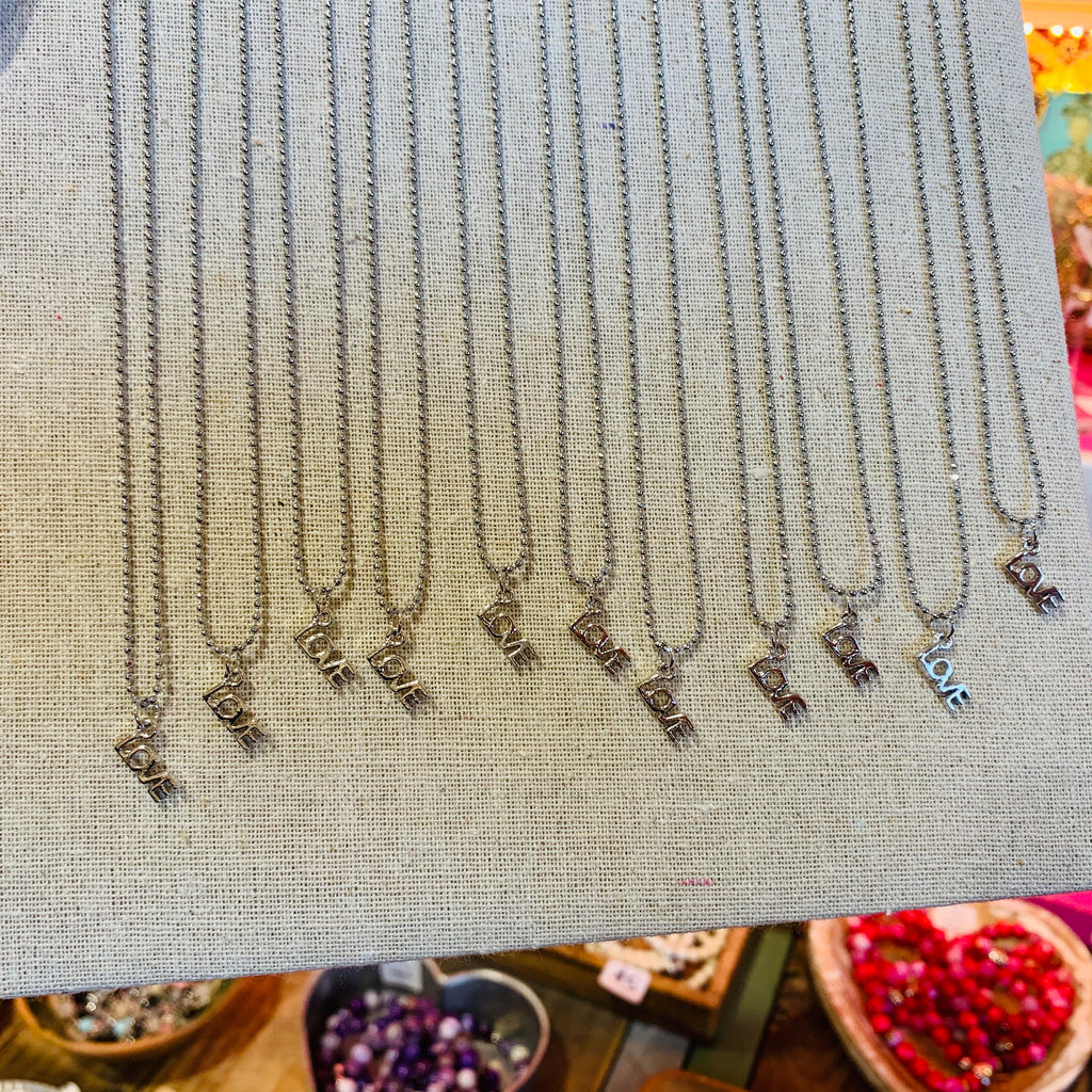 Simple Love Electroplated Necklace