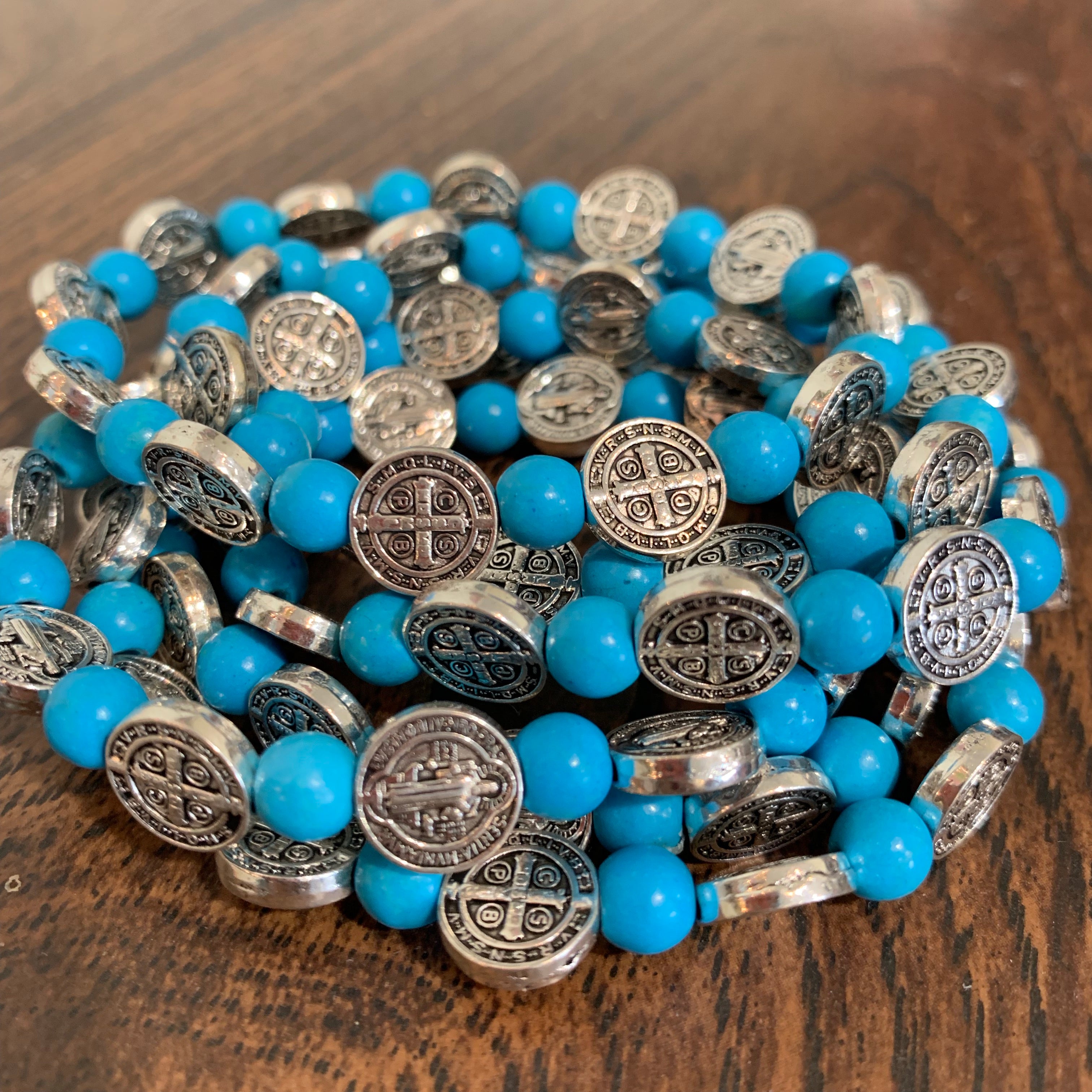 Round Bead Blessings Bracelet
