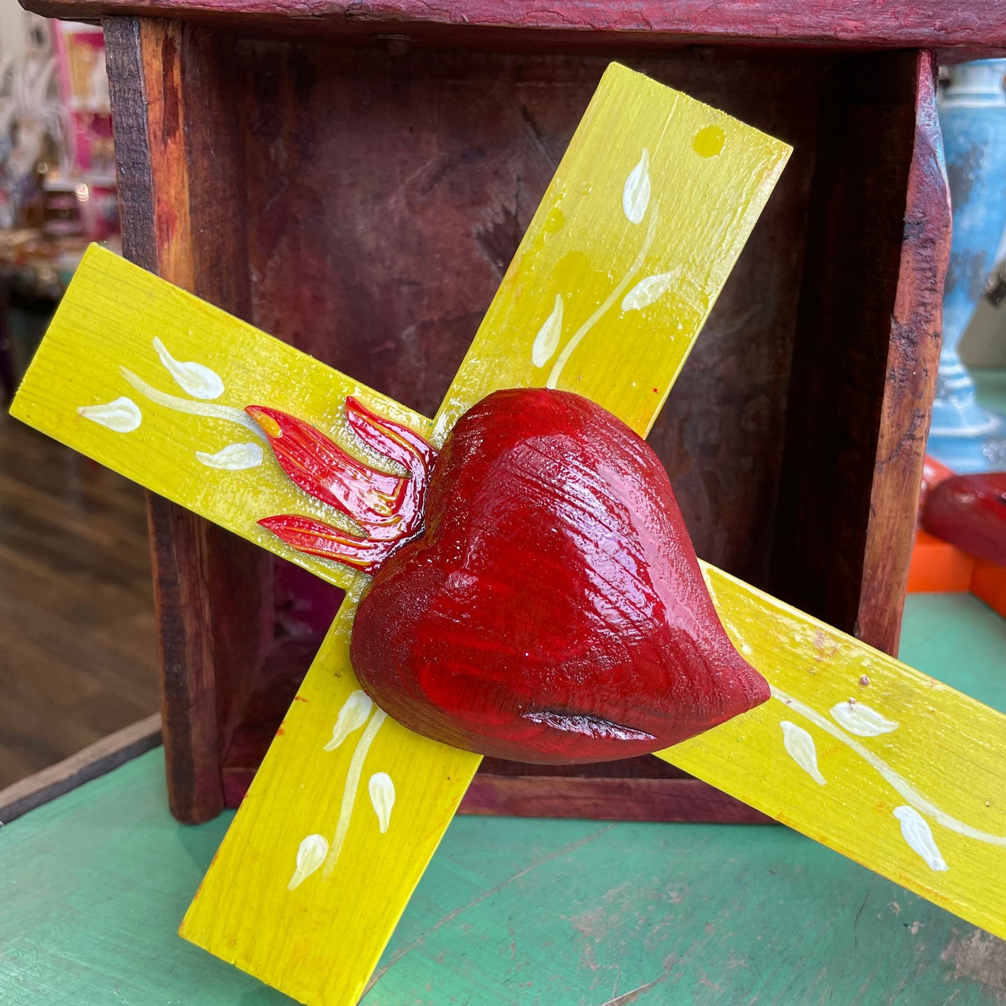 Fiesta Sacred Heart Cross