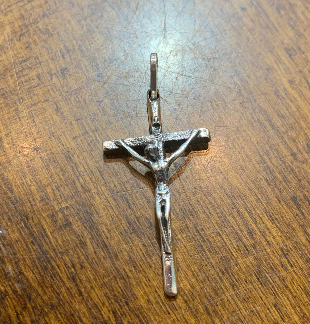 Sterling Silver Simple Crucifix
