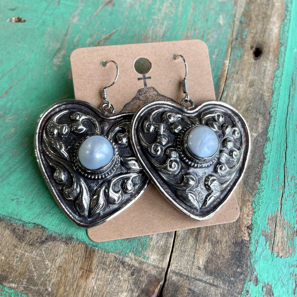 Chunky Heart Earrings