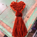 Solid Heart Tassel Blessings