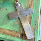 Loops Pewter Cross