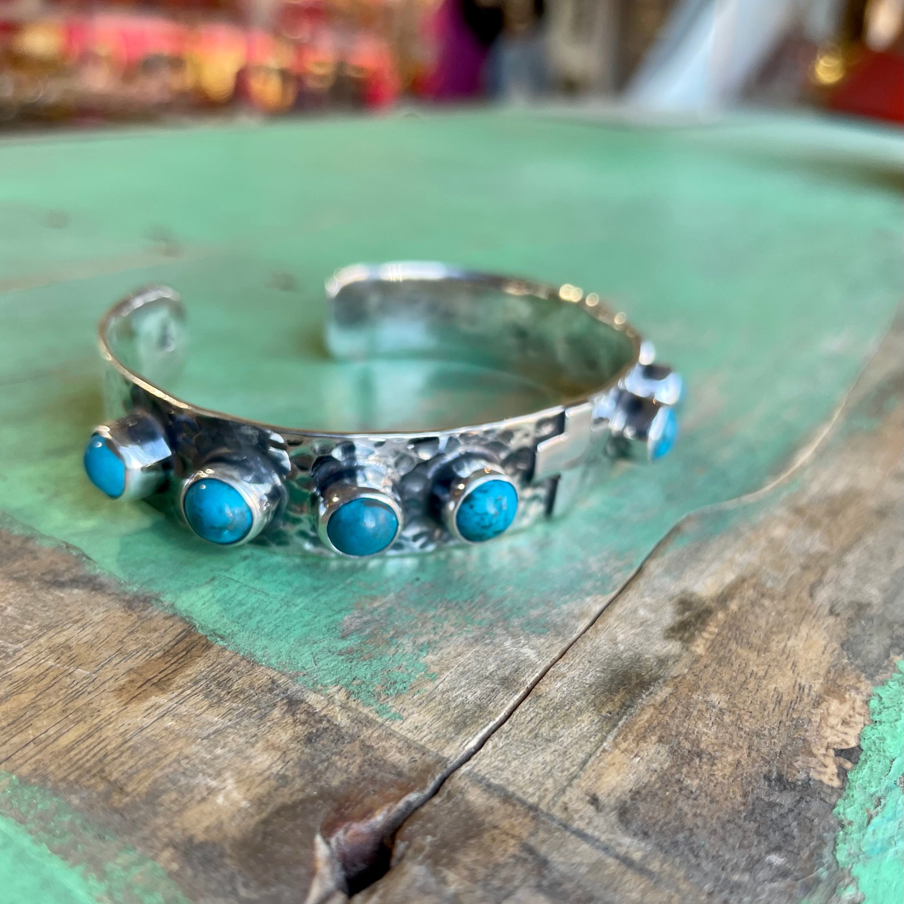 Turquoise Sterling Silver Cuff