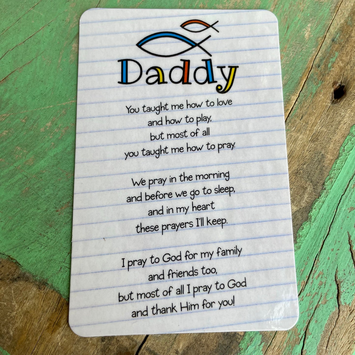 Daddy Gift Card