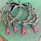 Pink Ribbon Bracelet
