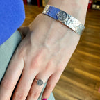 Small St Benedict Hammered Cuff