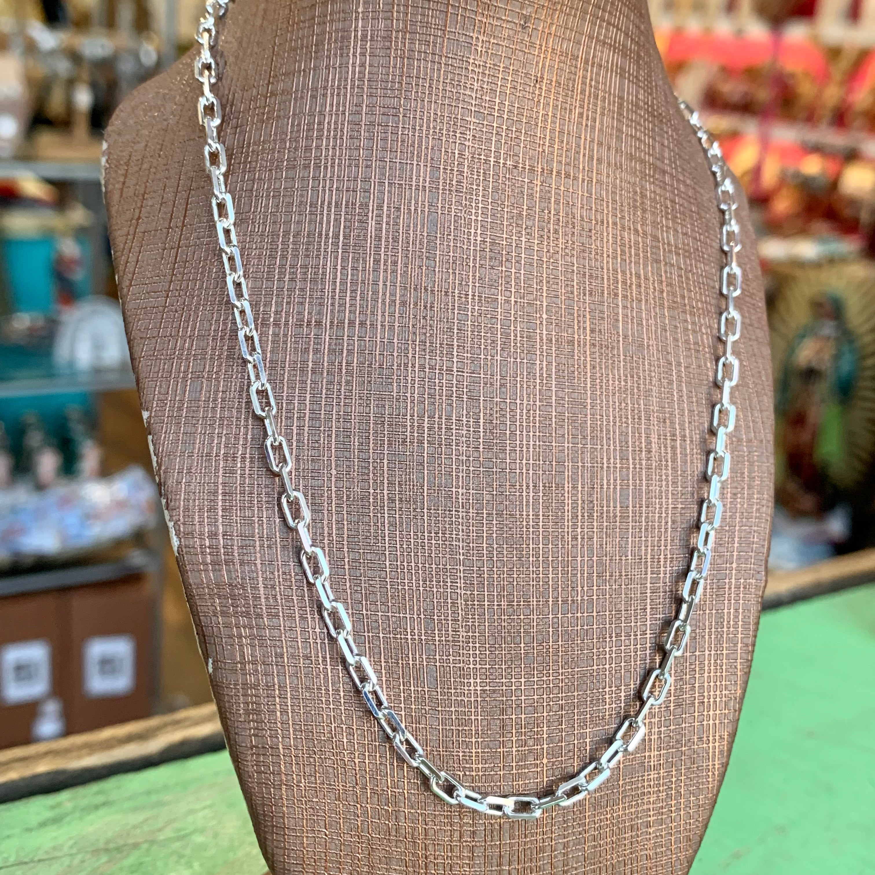 Anchor Sterling Silver Chain