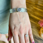 Small St Benedict Hammered Cuff