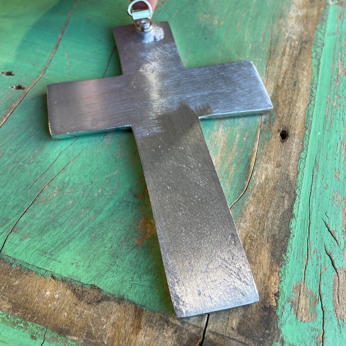 Simple Pewter Cross