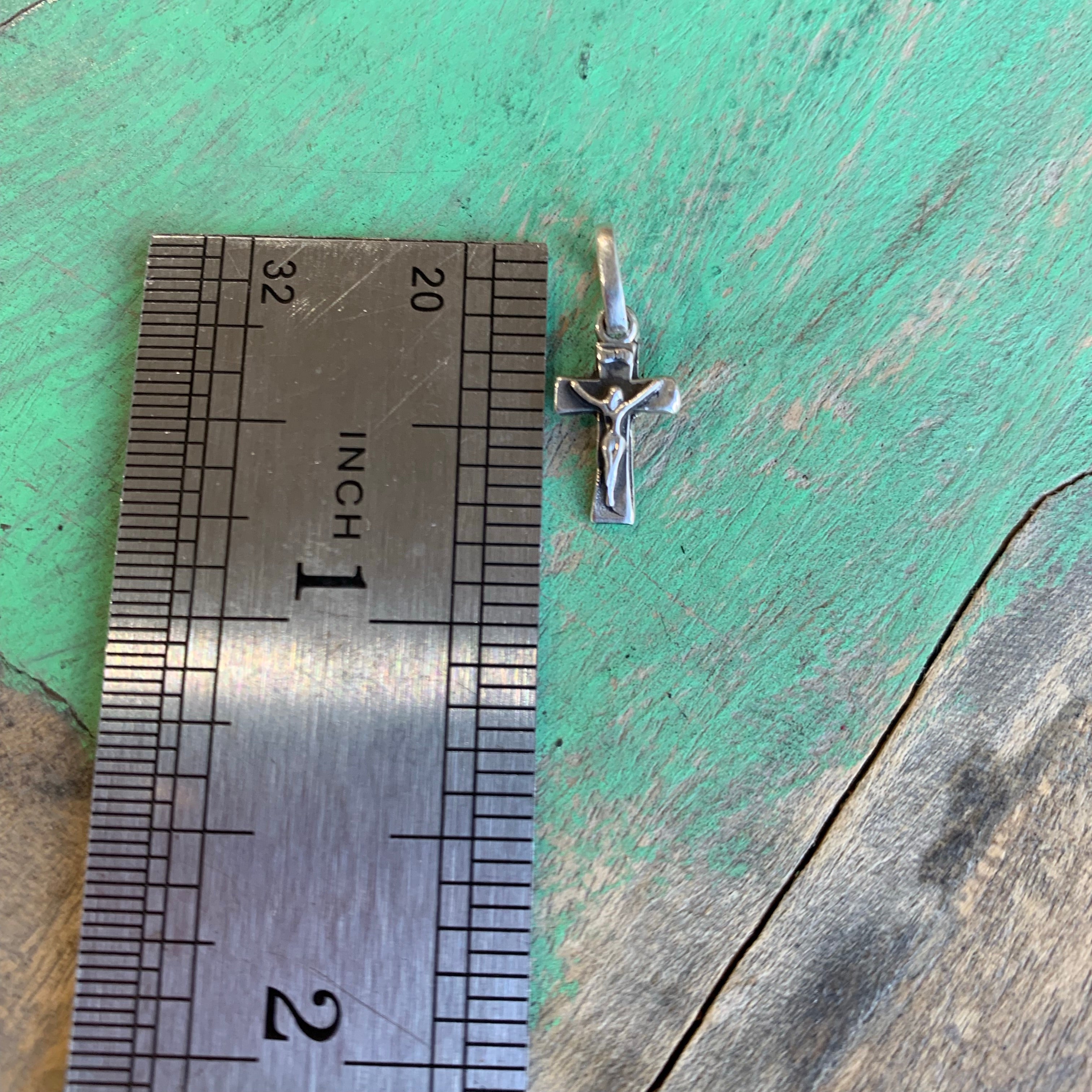 Sterling Silver Simple Crucifix