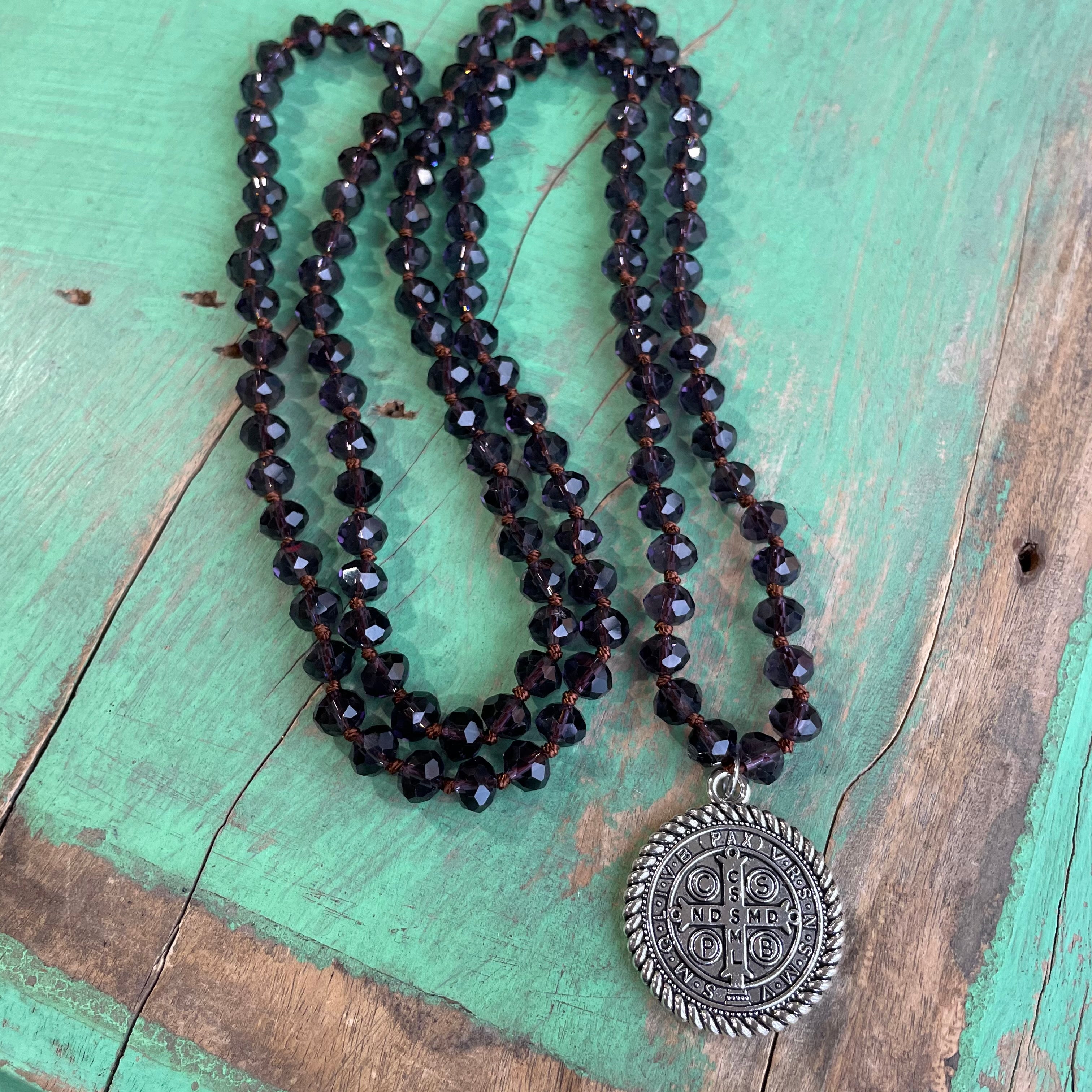 Long Crystal Faith Necklaces