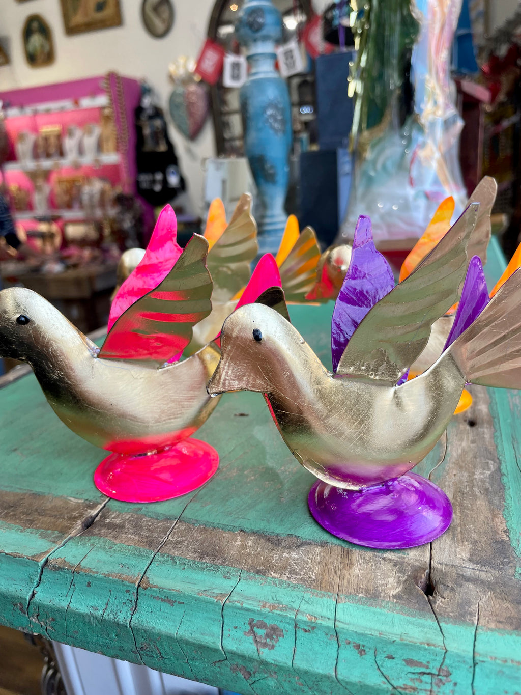 Gold Tin Doves