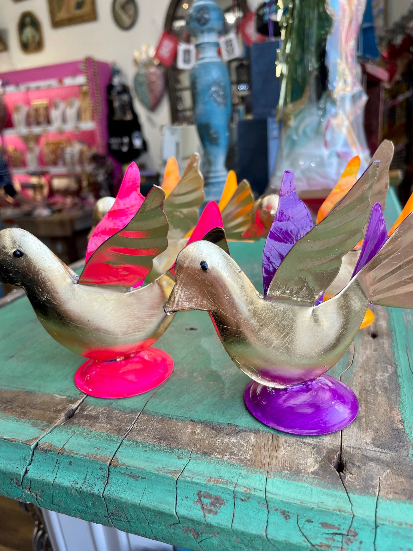Gold Tin Doves
