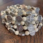 Round Bead Blessings Bracelet