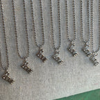 Simple Love Electroplated Necklace