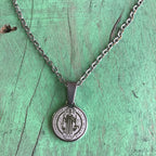 Small Saint Benedict Necklace