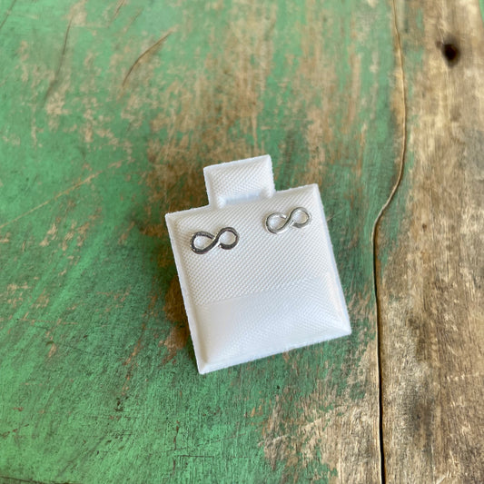 Sterling Infinity Studs