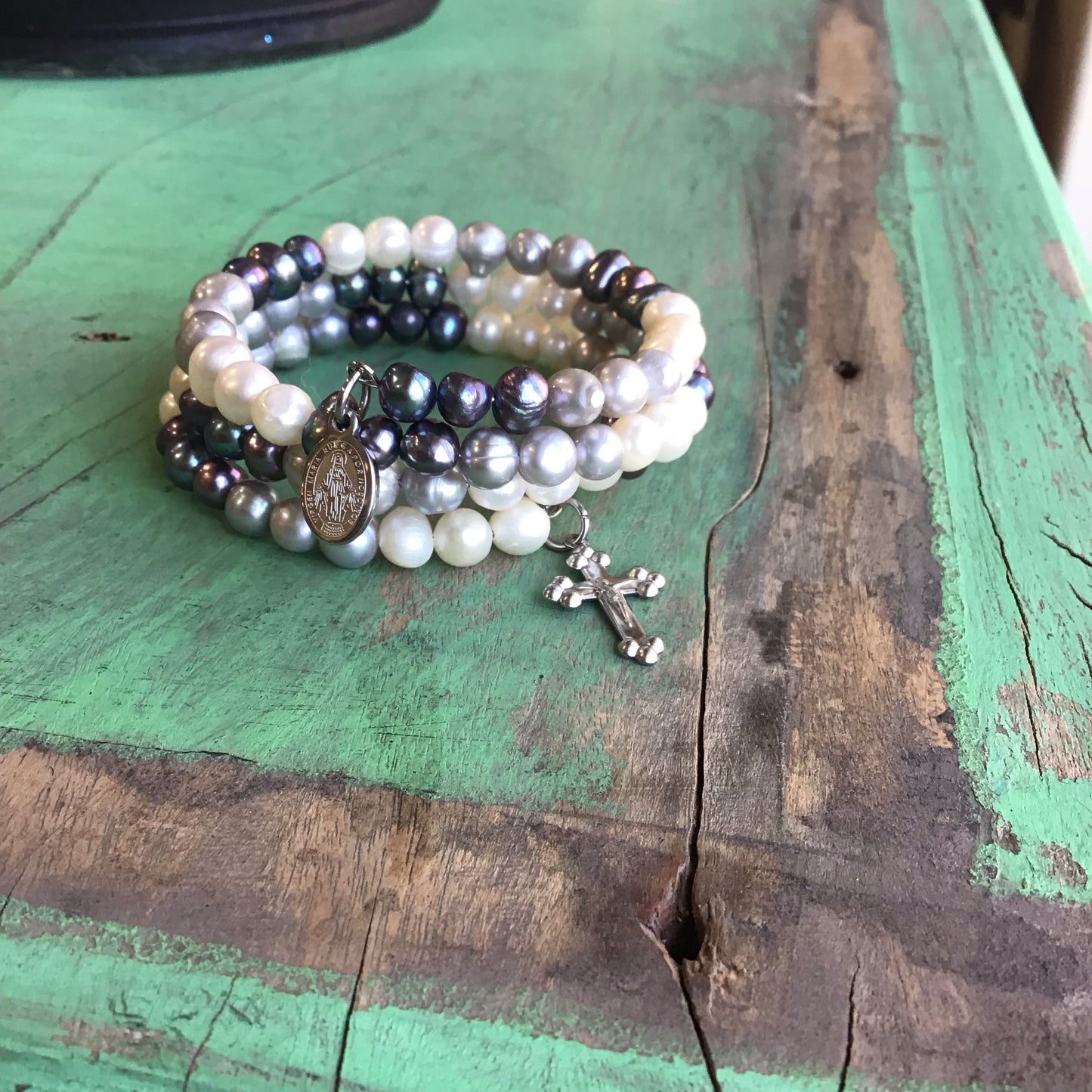 Fresh Water Pearl Wrap Bracelet