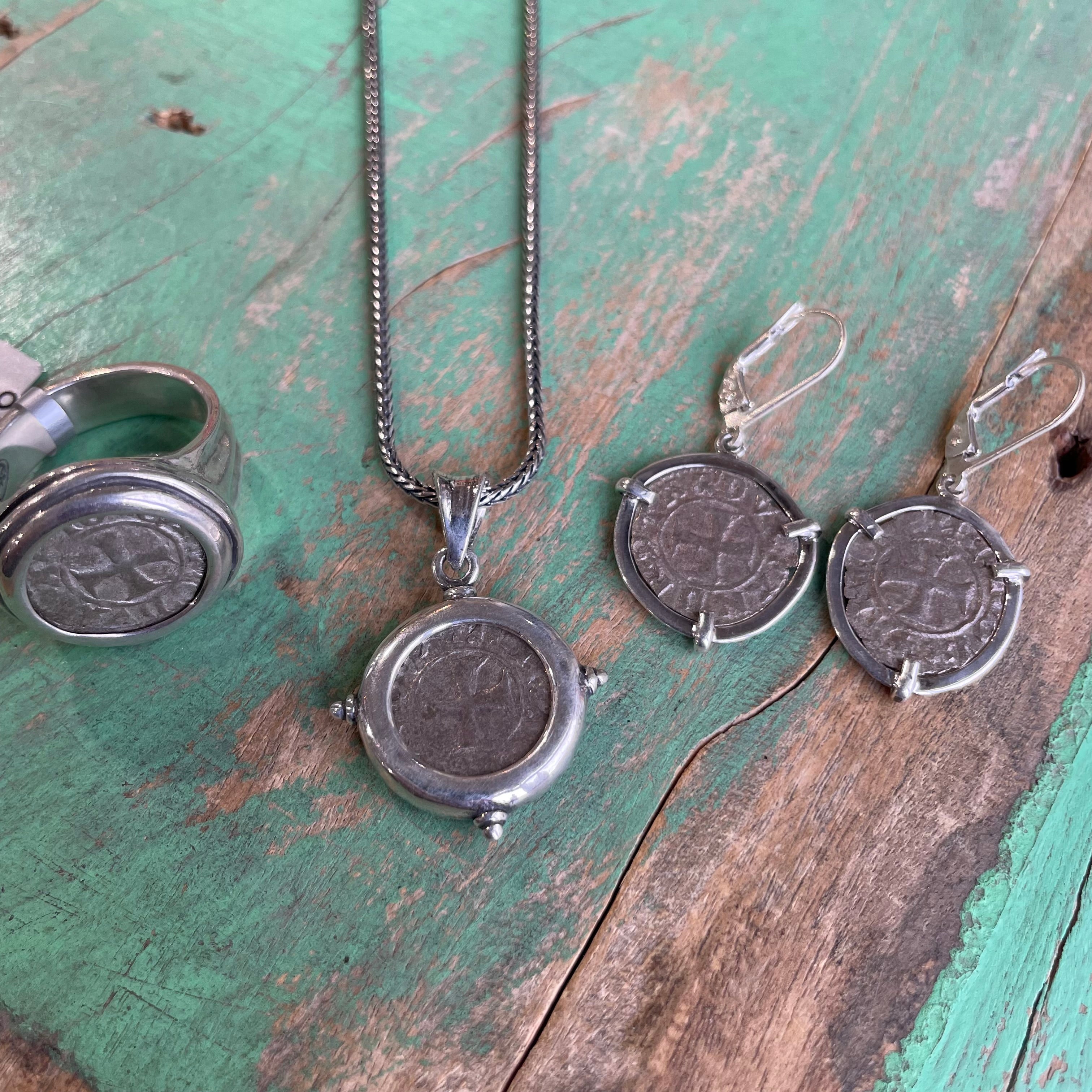 Sterling Silver Tornesello Coin