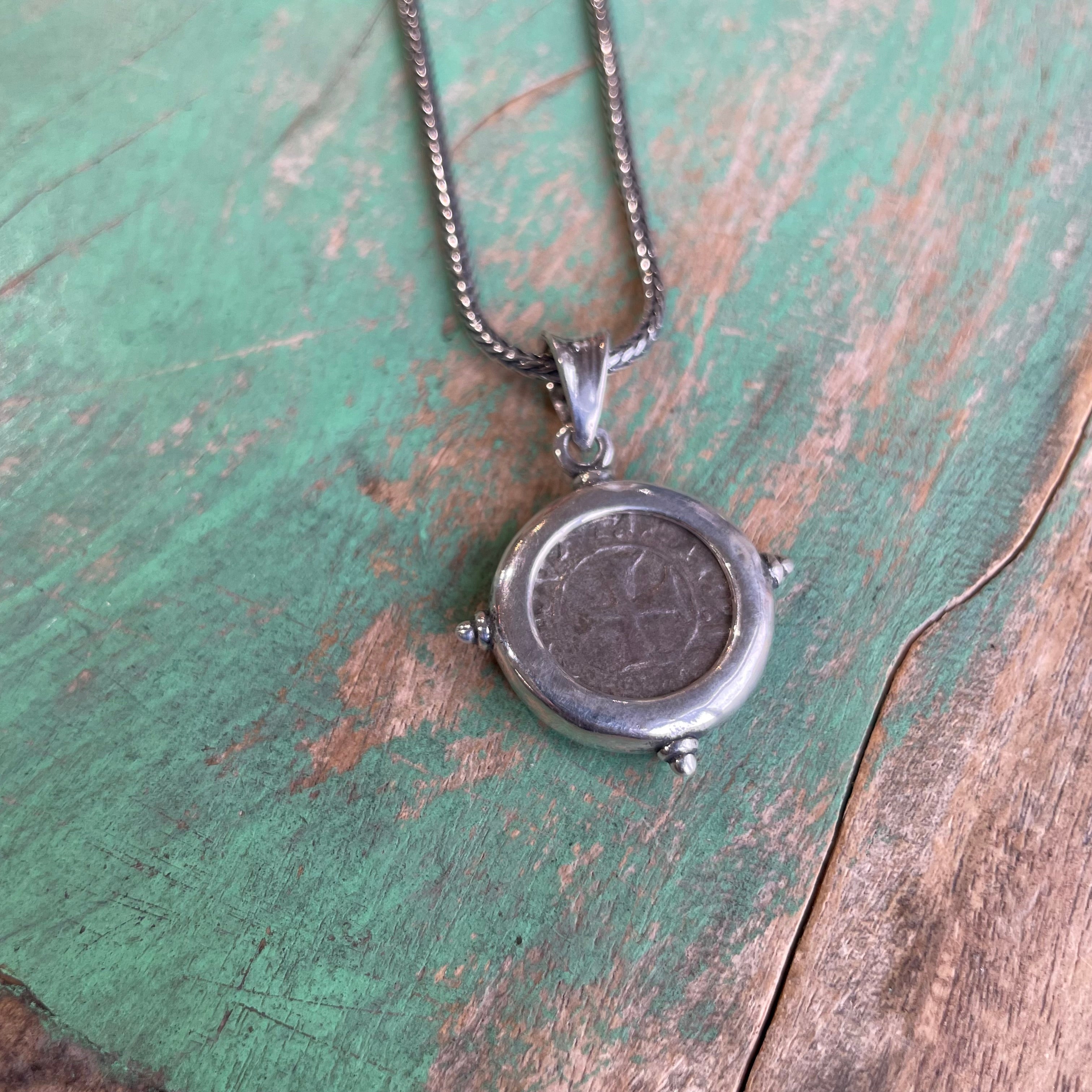 Sterling Silver Tornesello Coin