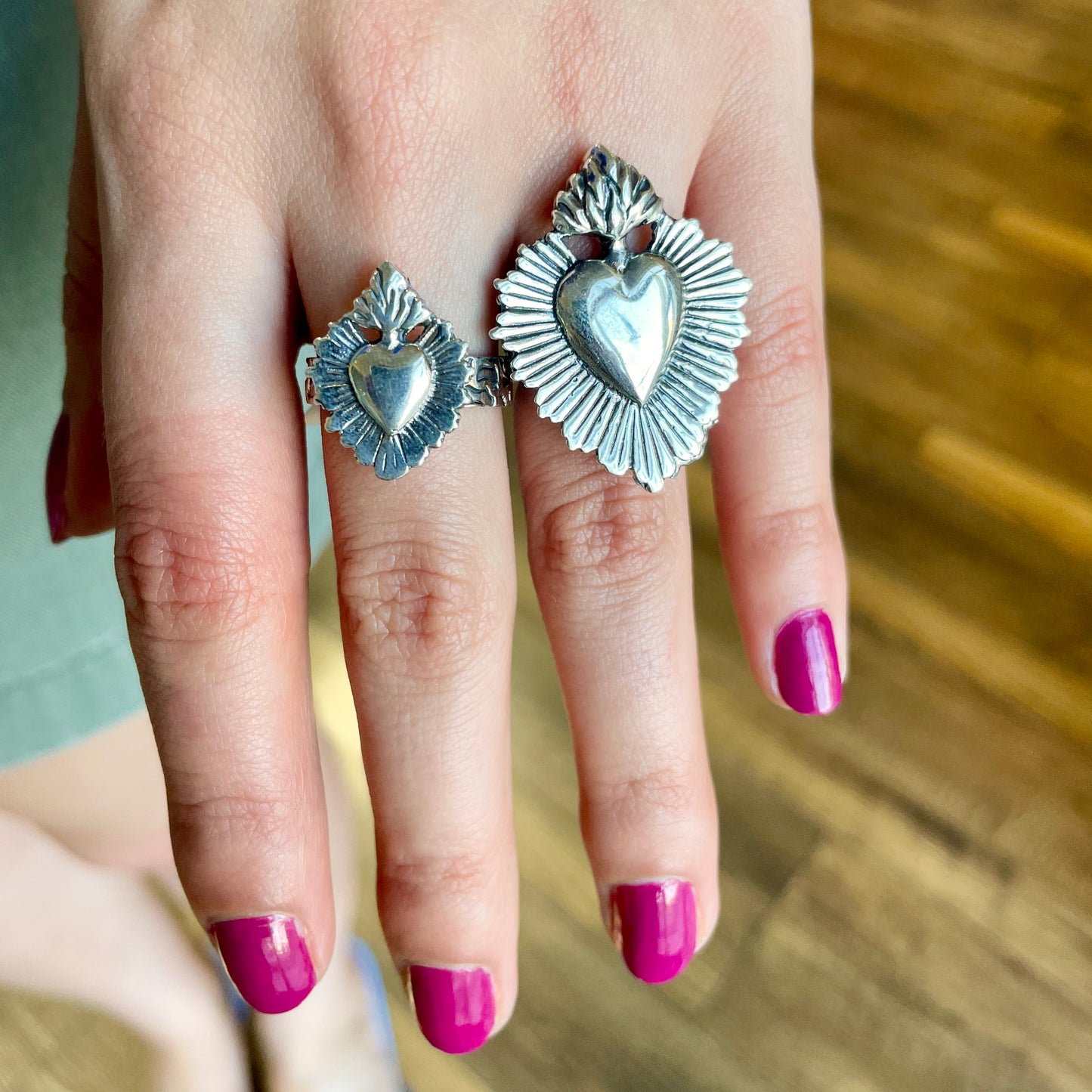Gorgeous Sacred Heart Ring