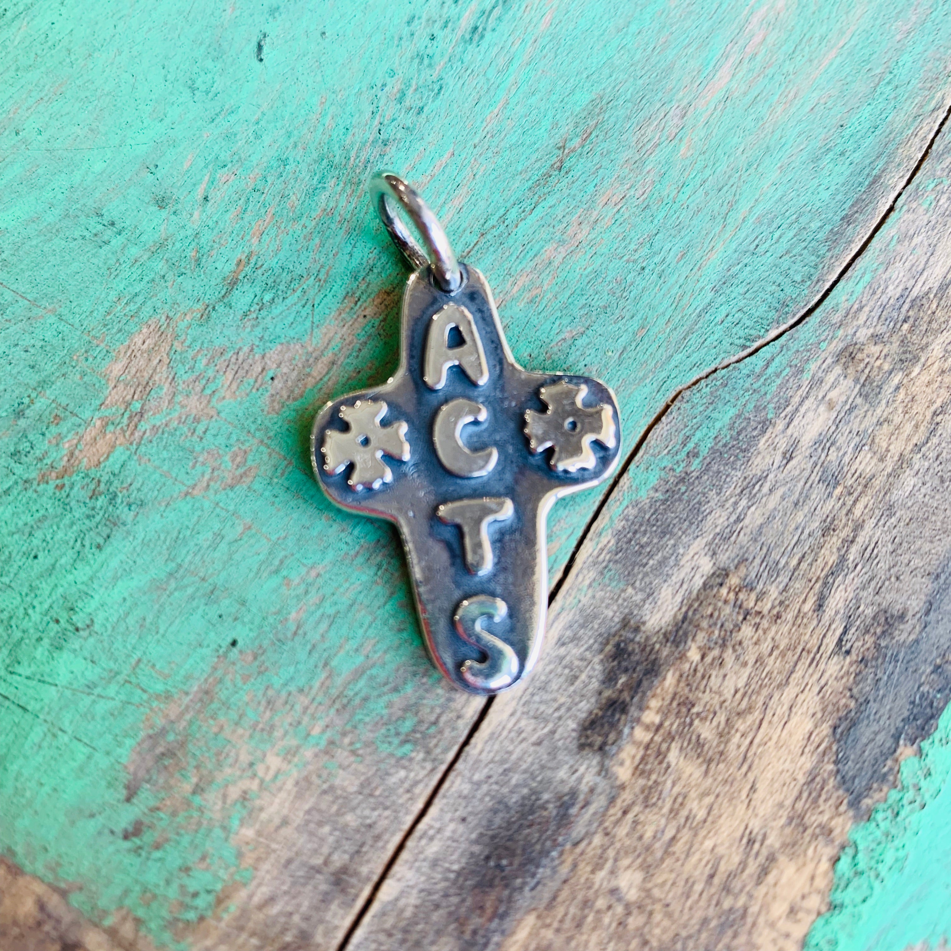 ACTS Cross Pendant