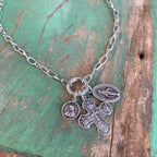 3 Medal Necklace