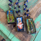 Lydia’s Art Rectangular Necklace