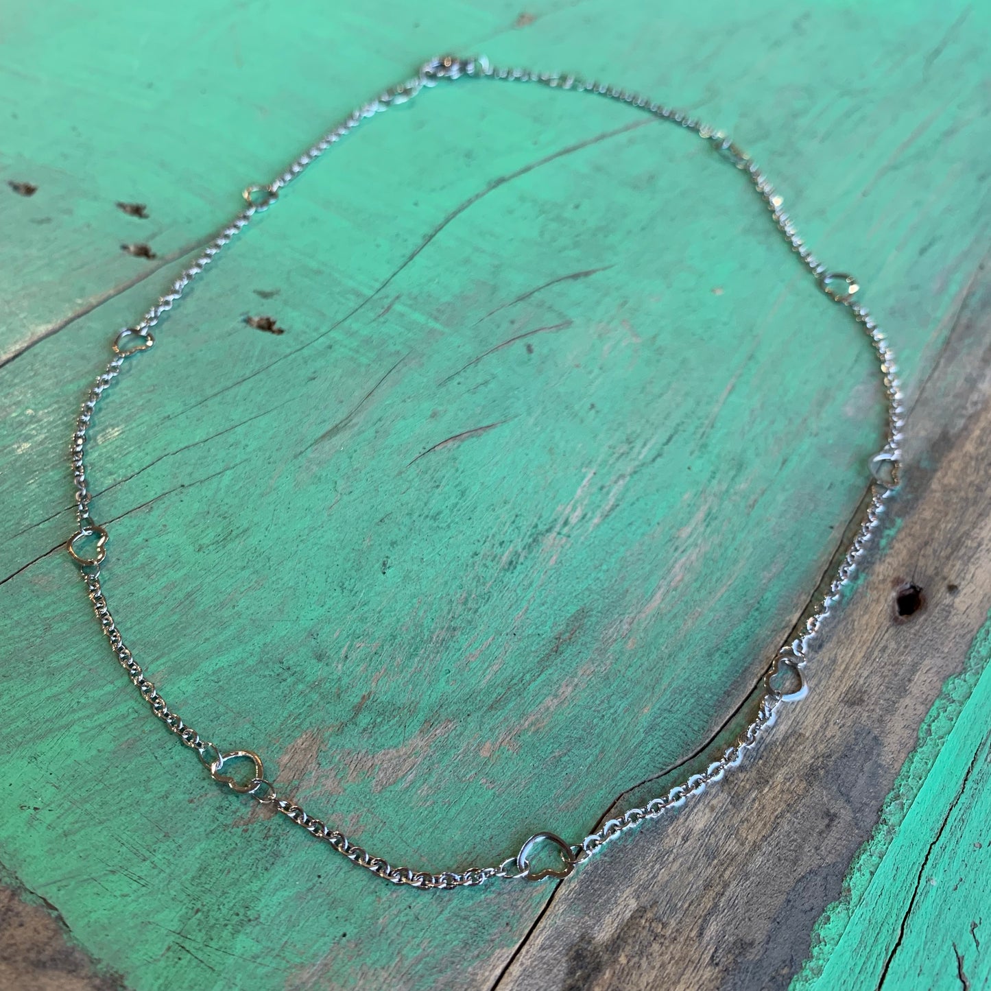 Heart Linked Necklace