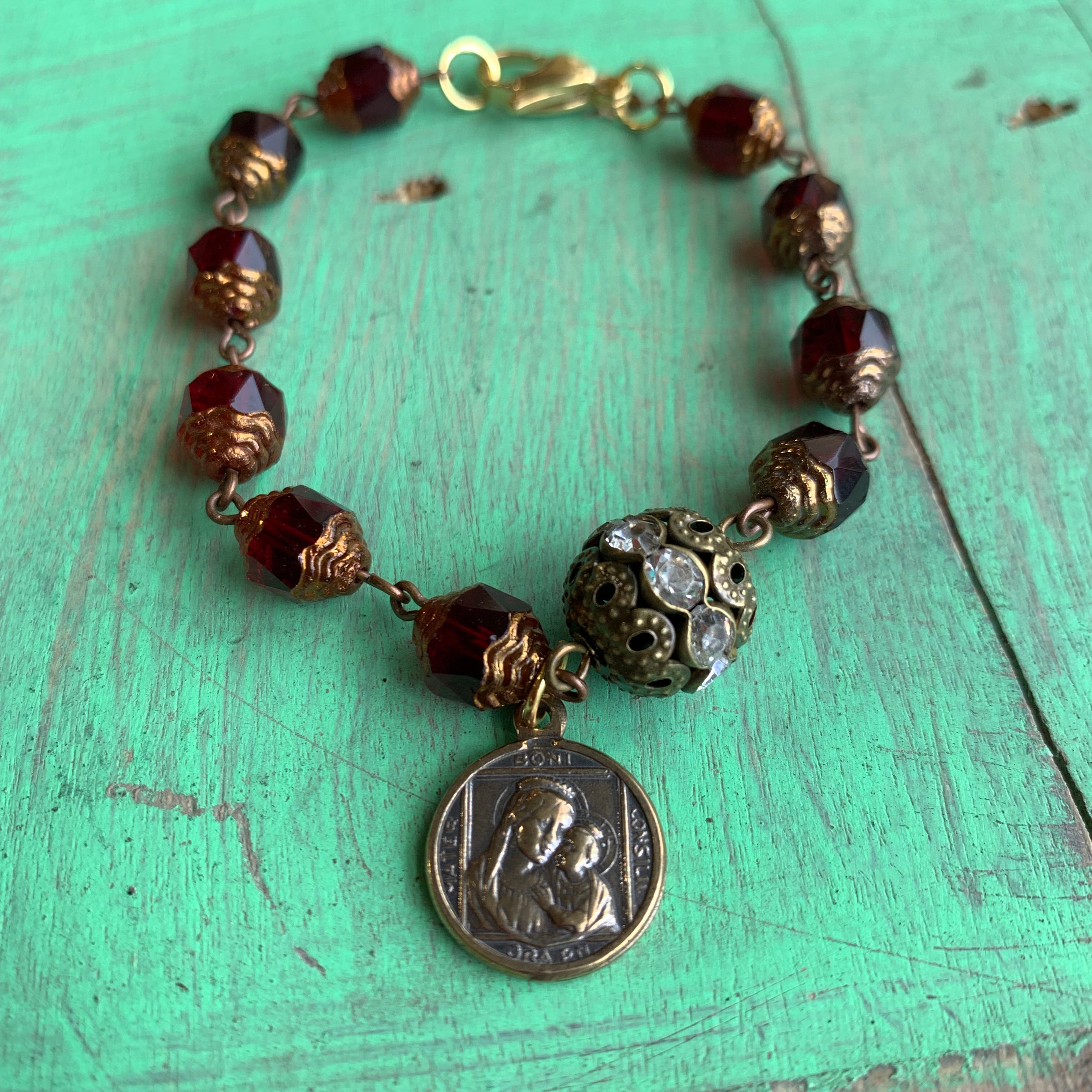 Miraculous Medal Red Set