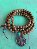 St Benedict Wrap Bracelet