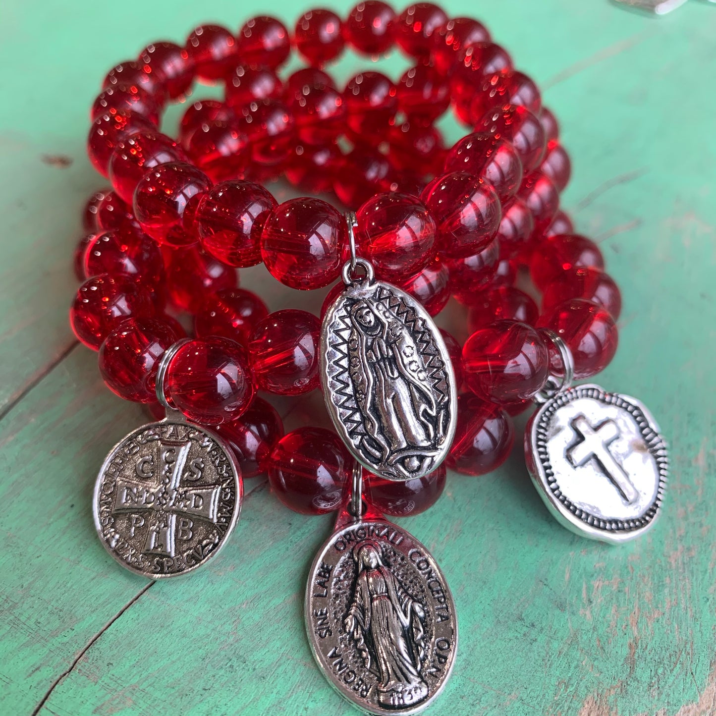 Glass Bead Bracelets