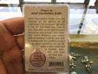 Healing Saints Prayer Cards with Medals