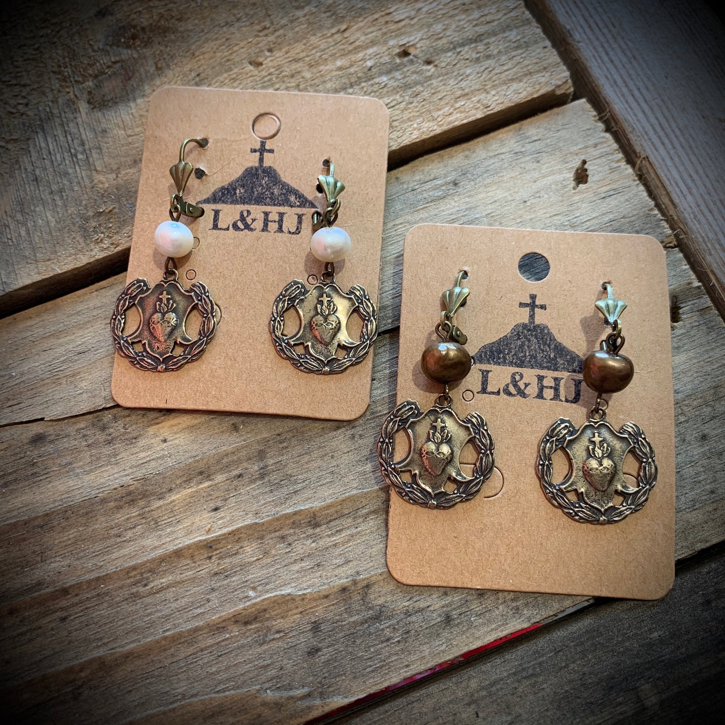 Ave María Vintage Inspired Earrings