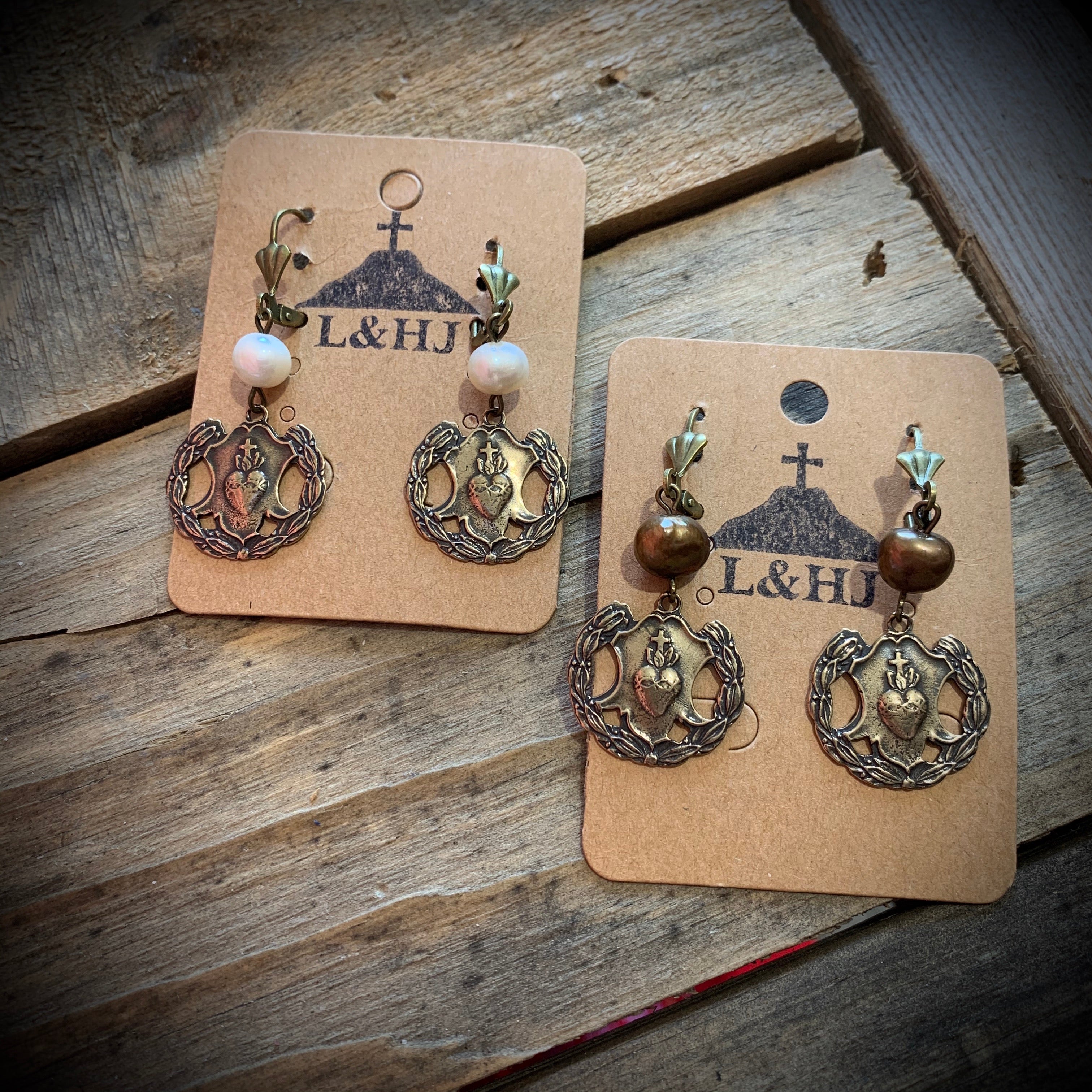 Ave María Vintage Inspired Earrings