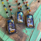 Lydia’s Art Rectangular Necklace